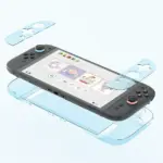 GeekShare Hard Case For Nintendo Switch 2  - Crystal Transparent Blue