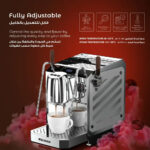 LePresso Commercial Corazzato 9 Bar Coffee Machine with Italian Rotary Pump - Silver - Image 3