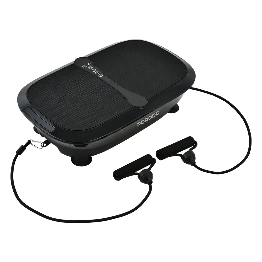 ef Porodo Revive 200W EMS Vibration Plate with LED Display - Black - Image 1