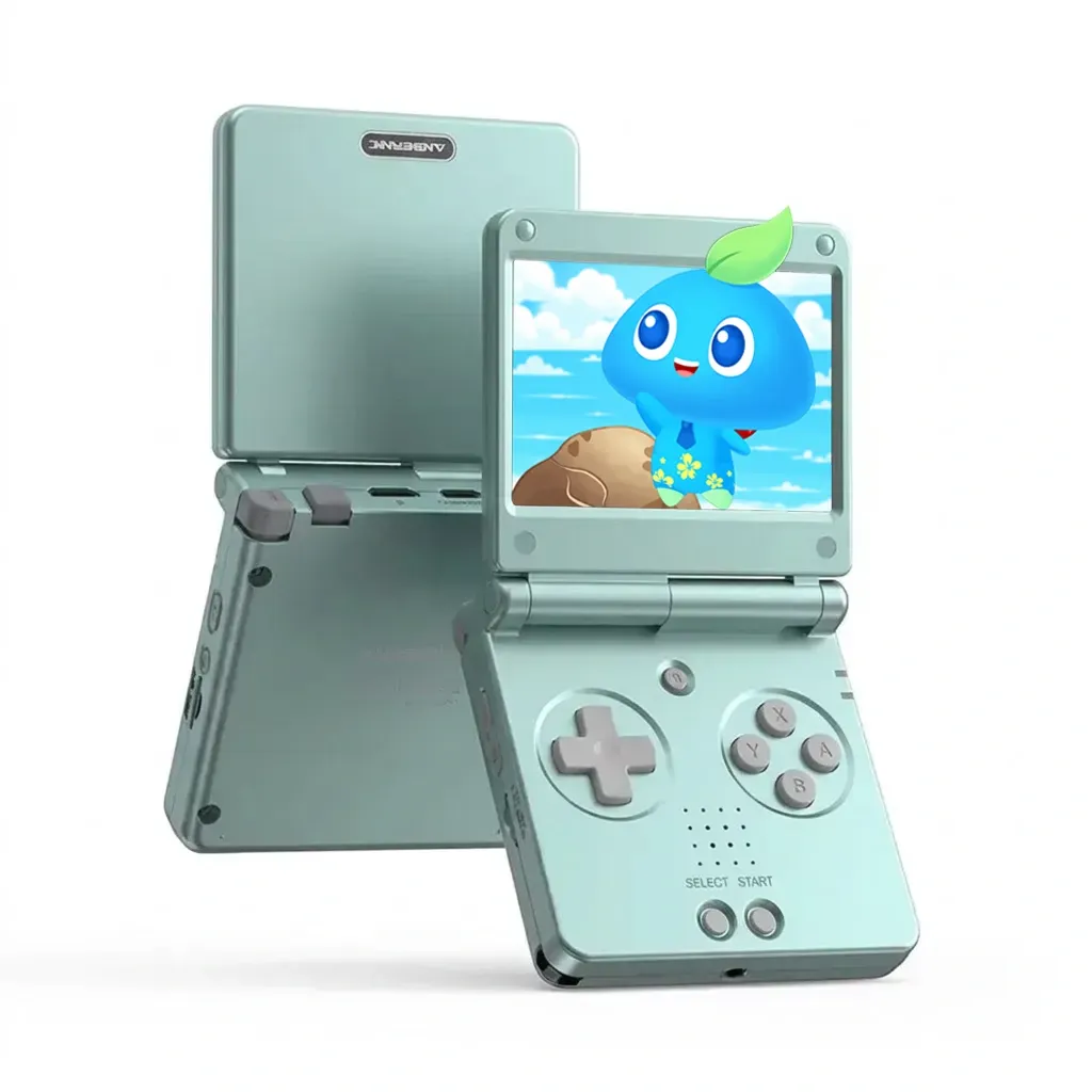 grn Anbernic Rg Sp Handheld Game Console - Pearl Blue - Image 1