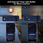MOES WIFI Smart Color LED light Bulb 14W - Image 4