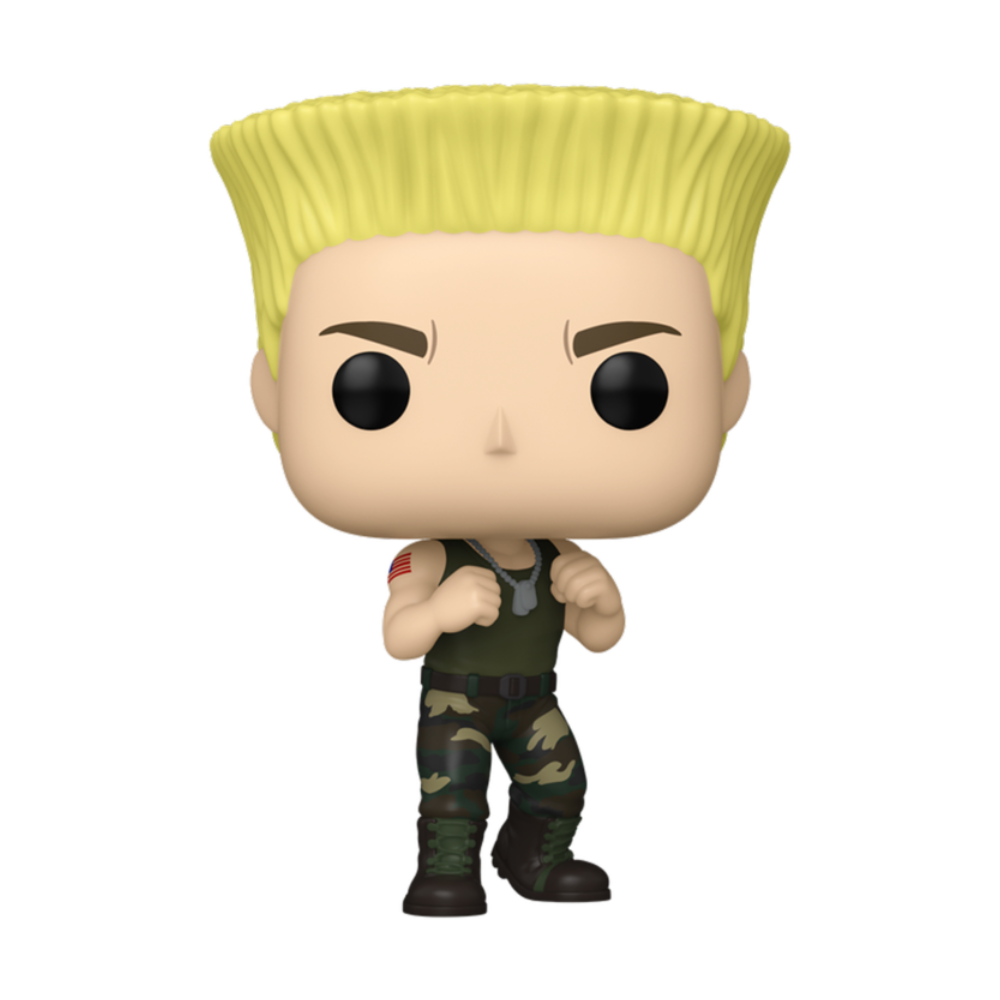 ju,kgtkj Funko Pop! Movies: Street Fighter - Guile - Image 1