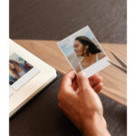 Liene Amber 3x3 Sticky 40 Sheet Photo Paper & 1 Ink - White & Orange - Image 2