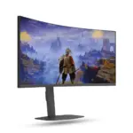 ⁦شاشة ألعاب منحنية GAMVITY مقاس 39.7 بوصة بنمطين عرض (180Hz بدقة WUHD / و360Hz بدقة QHD) وانحناء 1000R⁩ - الصورة ⁦3⁩
