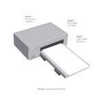 Liene Amber 4x6-printer with 20 Sheet Paper & 1 Ink with Battery - White (standard) - Image 5