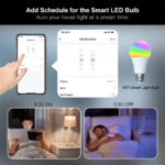 MOES WIFI Smart Color LED light Bulb 14W - Image 5
