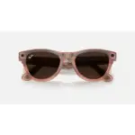 Ray-Ban Meta Skyler Gen 2 Smart Glasses with Meta AI & 12MP Camera - Shiny Peach - Image 3