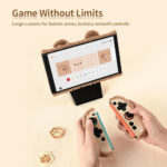 GeekShare Plush Case Protective Cover and Grip Joy Controller for Switch 2 - Plush Bear - Image 5