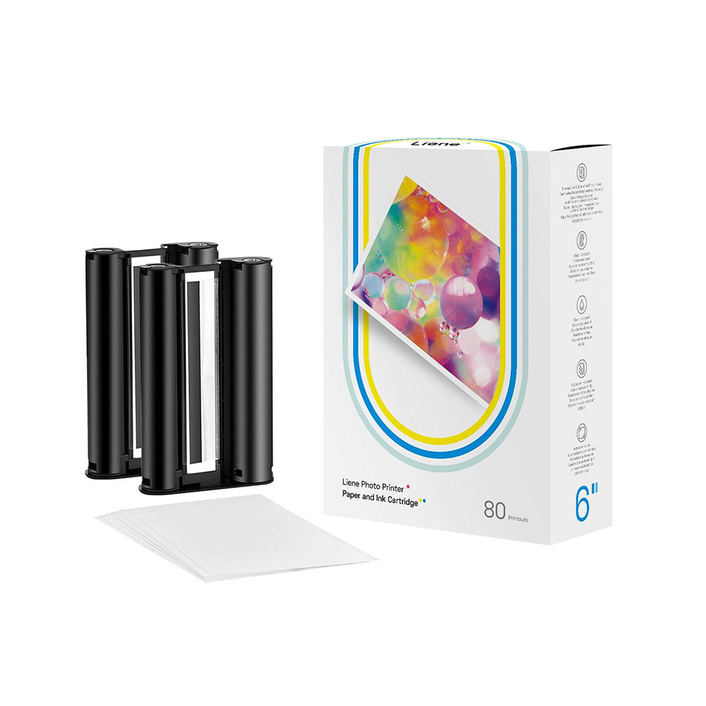 lisejnhrtgswe Liene Amber-80 Sheet Paper & 2 Ink - (Consumables) - Image 1