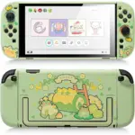 GeekShare Protective Shell Dockable Hard Case For Nintendo  Switch 2 - Matcha Froggy