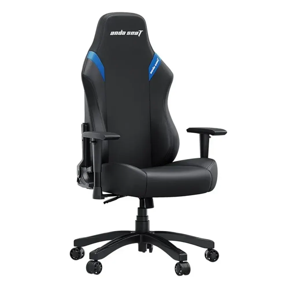 lk,d23 Andaseat Luna Series Gaming Chair Large - Black/Blue - Image 1