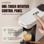 Lepresso Velluto 3-in-1 Coffee Machine - White - Image 4