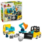 LEGO DUPLO 3 in 1 Construction Vehicles 10475 - Image 4