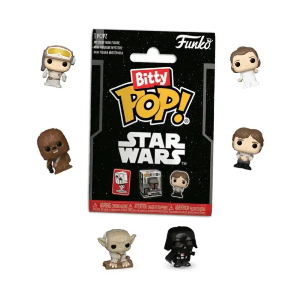 Funko Bitty Pop! Single Mystery Star Wars: (One Random Piece)
