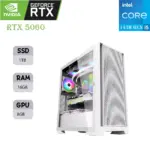 LINGFENG ATX GAMING PC | INTEL I5-14 Gen | RTX 5060 OC 8GB | 16GB RAM | 1TB SSD