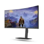 ⁦شاشة ألعاب منحنية GAMVITY مقاس 39.7 بوصة بنمطين عرض (180Hz بدقة WUHD / و360Hz بدقة QHD) وانحناء 1000R⁩ - الصورة ⁦2⁩