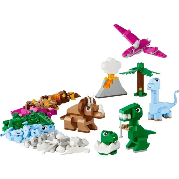 مكعبات تركيب LEGO Classic مجموعة الديناصورات الإبداعية
