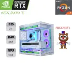 Lian Li Gaming Pc | Amd Ryzen 7 9800X3D | Rtx 5070 Ti 16Gb  | 32Gb Ram | 2Tb Ssd