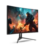 ⁦شاشة ألعاب منحنية GAMVITY مقاس 23.6 بوصة بتردد 240Hz بدقة FHD ومنفذ HDMI 2.1 وزمن استجابة 1ms وانحناء 1500R من نوع VA⁩ - الصورة ⁦2⁩
