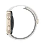 ⁦ساعة HUAWEI Watch D3 مع سوار جلد مركب بلون ذهبي⁩ - الصورة ⁦3⁩