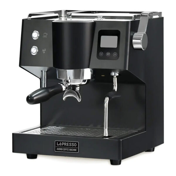Lepresso Avorio Italian Pump Commercial Coffee Machine - Black