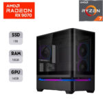 ASUS PRIME GAMING PC | AMD RYZEN 7 9700X | RX 9070-016G | 16GB RAM | 1TB SSD