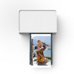 Liene Amber 4x6-printer with 20 Sheet Paper & 1 Ink with Battery - White (standard) - Image 2