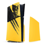 Sony PS5 Slim Console Cover Wolverine Battle Limited Edition - Yellow